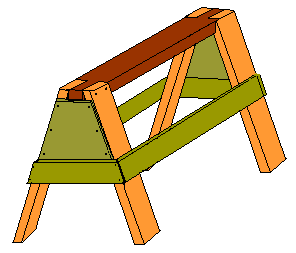 39 Free Sawhorse Plans in the Hunt for the Ultimate Sawhorse |
